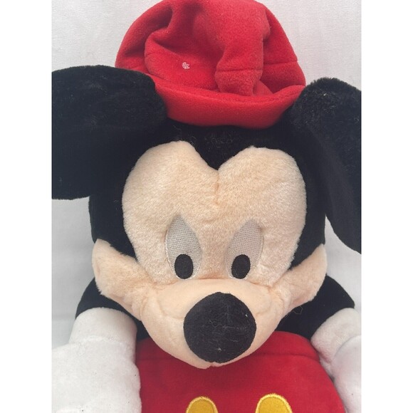 Vintage Walt Disney World Disneyland Plush Mickey Mouse Cover Puppet Stuffed Toy - Picture 5 of 16